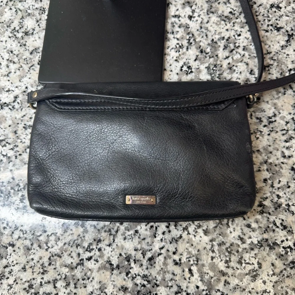 Kate Spade | Women’s Black Leather Crossbody Bag